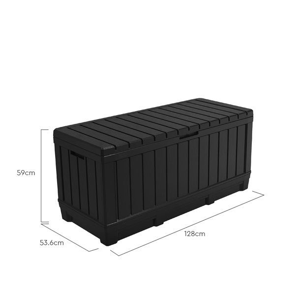 Keter Kentwood Outdoor Garden Storage Box 350L & Reviews Wayfair.co.uk